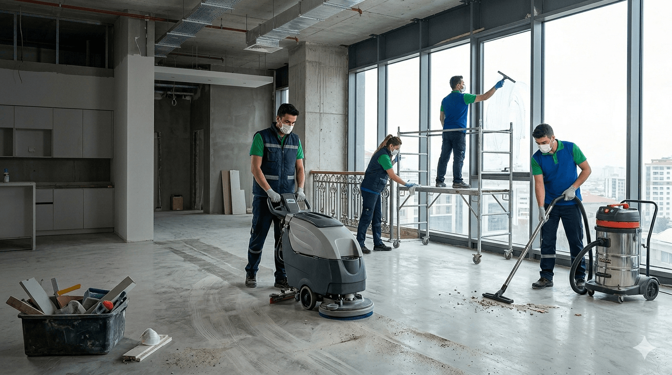 İstanbul inşaat temizliği hizmeti